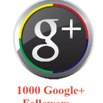 1000 Google+ Followers