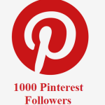 1000 Pinterest Followers