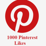 1000 Pinterest Likes