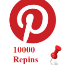 10000 Pinterest repins