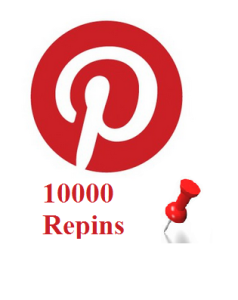 10000 Pinterest repins