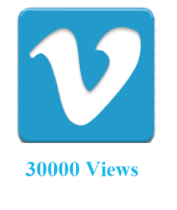 30000 Vimeo Views
