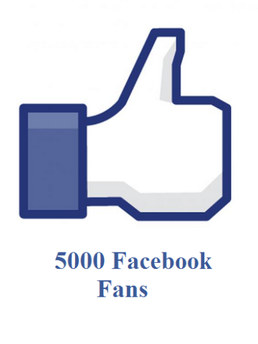 5000 facebook fans