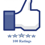 100 facebook fanpage ratings