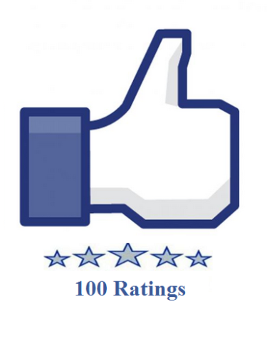 100 facebook fanpage ratings