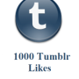 1000 Tumblr likes