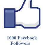 1000 facebook followers