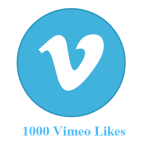 1000 vimeo likes