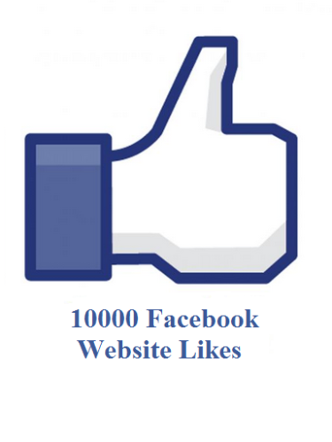 10000 facebook website likes