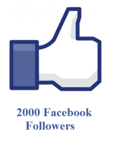 2000 facebook followers