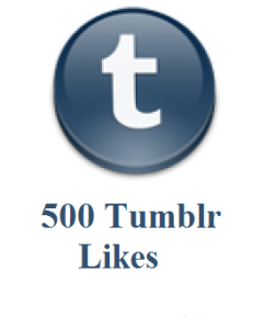 500 Tumblr likes