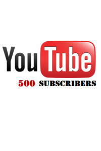 500 YouTube subscribers