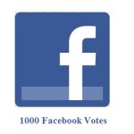 1000 Facebook Votes