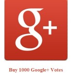 1000 Google+ Votes