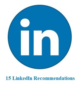 15 LinkedIn Recommendations