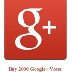 2000 Google+ Votes