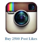 2500 instagram post likes