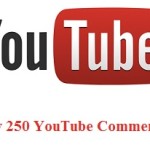Buy 250 YouTube comments